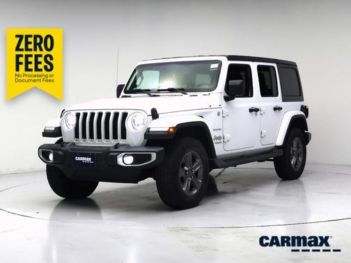 White 2018 Jeep Wrangler All-New Unlimited Sahara