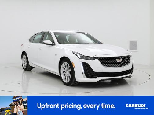 White 2023 Cadillac CT5 Luxury