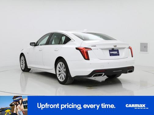 White 2023 Cadillac CT5 Luxury