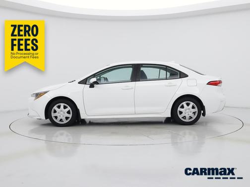 White 2022 Toyota Corolla LE