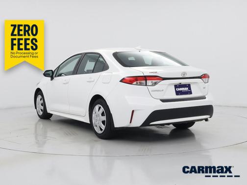 White 2022 Toyota Corolla LE