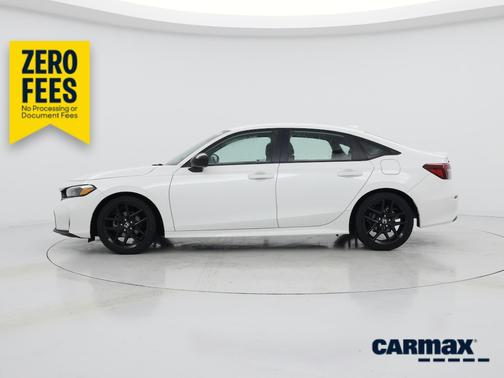 White 2026 Honda Civic Sport