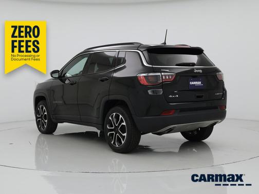 Black 2023 Jeep Compass Limited