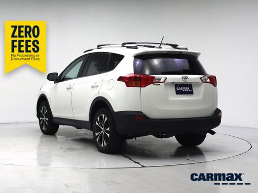 White 2015 Toyota RAV4 Limited