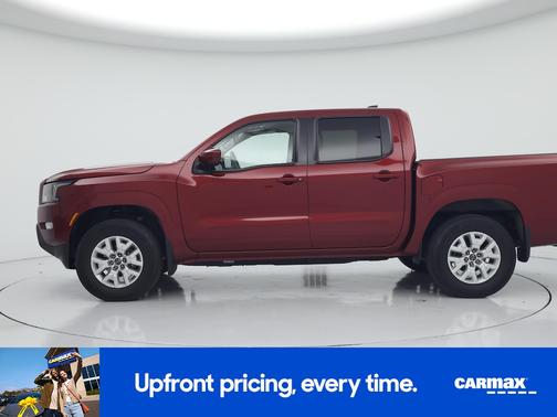 Burgundy 2023 Nissan Frontier SV