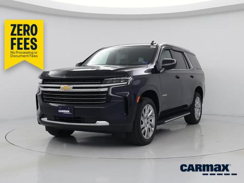 Blue 2021 Chevrolet Tahoe LT