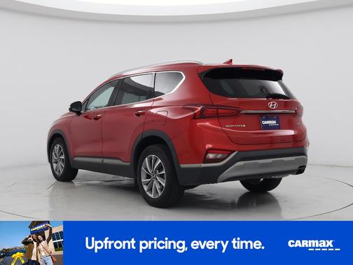 Red 2020 Hyundai SANTA FE Limited