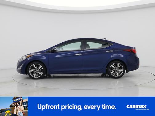 Blue 2016 Hyundai ELANTRA Limited