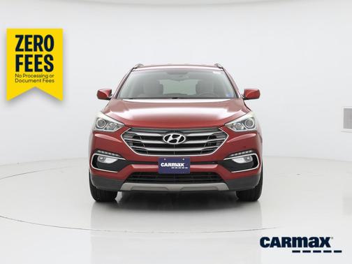 Red 2017 Hyundai Santa Fe Sport