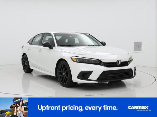 White 2023 Honda Civic Sport