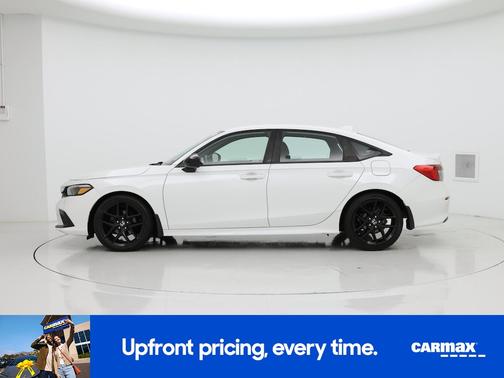White 2023 Honda Civic Sport