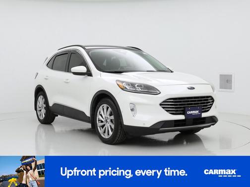 White 2021 Ford Escape Titanium