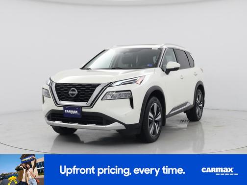 White 2023 Nissan Rogue Platinum