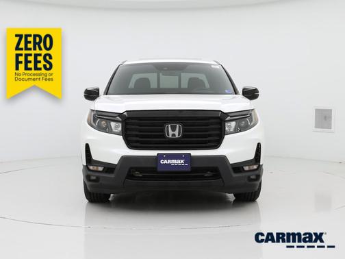 White 2022 Honda Ridgeline Black Edition