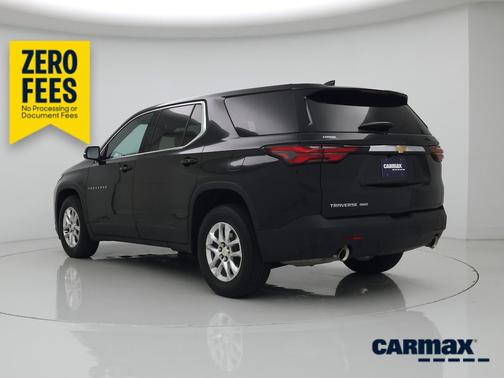Black 2023 Chevrolet Traverse LS