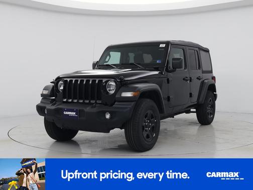 Black 2022 Jeep Wrangler Unlimited Sport