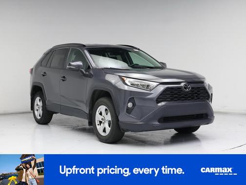 Gray 2021 Toyota RAV4 XLE