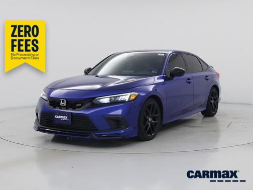Blue 2023 Honda Civic SI