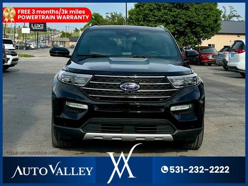 Agate Black Metallic 2020 Ford Explorer Platinum