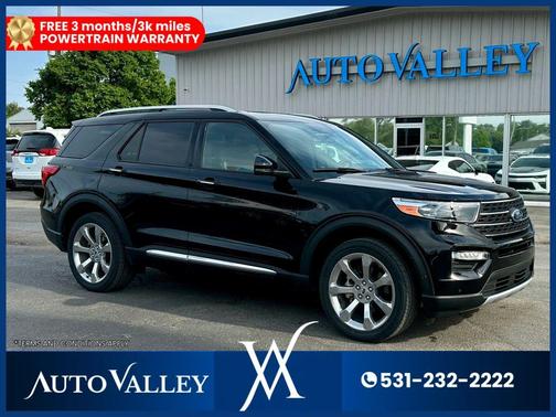 Agate Black Metallic 2020 Ford Explorer Platinum