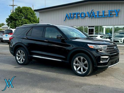 Agate Black Metallic 2020 Ford Explorer Platinum