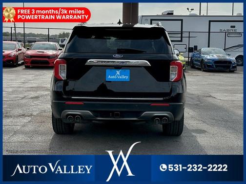 Agate Black Metallic 2020 Ford Explorer Platinum