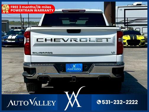 White 2019 Chevrolet Silverado 1500 LT