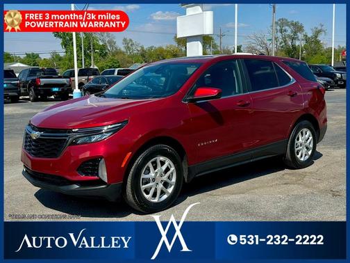 Radiant Red Tintcoat 2023 Chevrolet Equinox 1LT