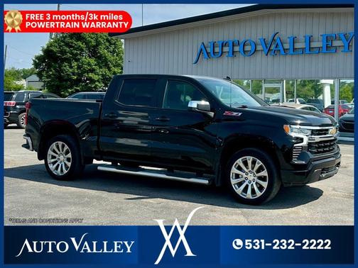 Black 2022 Chevrolet Silverado 1500 LT