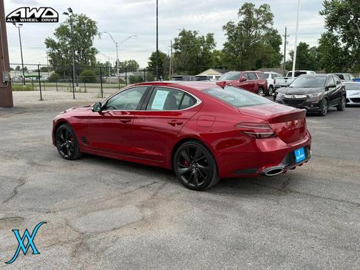 Havana Red 2022 Genesis G70 3.3T AWD
