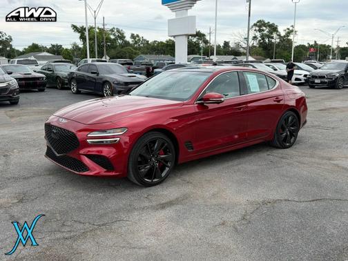 Havana Red 2022 Genesis G70 3.3T AWD