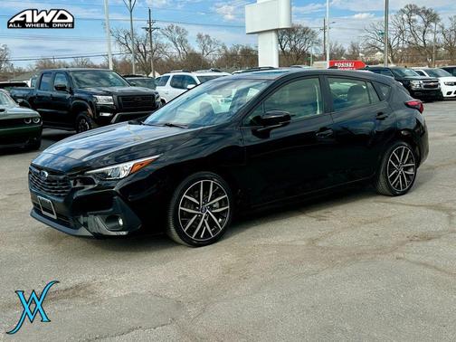 Crystal Black Silica 2024 Subaru Impreza Sport