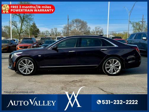 Purple 2018 Cadillac CT6 3.0L Twin Turbo Platinum