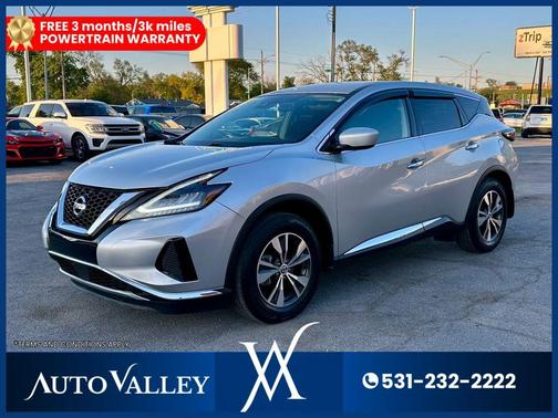 Brilliant Silver Metallic 2022 Nissan Murano S Intelligent AWD