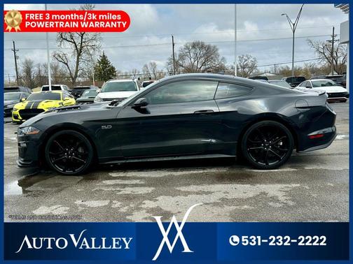 Dark Matter Gray Metallic 2022 Ford Mustang GT Premium