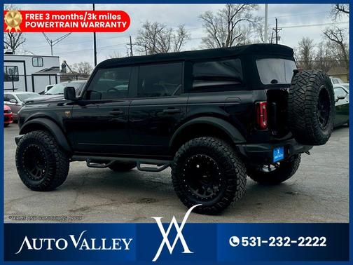 Shadow Black 2022 Ford Bronco Badlands