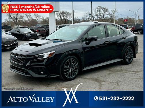 Crystal Black Silica 2023 Subaru WRX GT