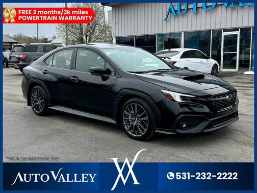 Crystal Black Silica 2023 Subaru WRX GT