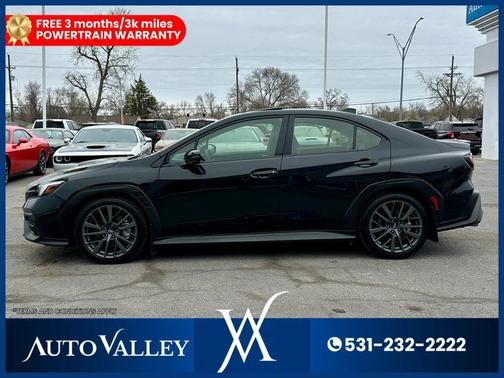 Crystal Black Silica 2023 Subaru WRX GT