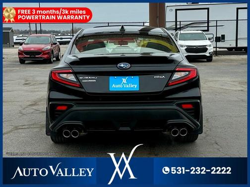 Crystal Black Silica 2023 Subaru WRX GT