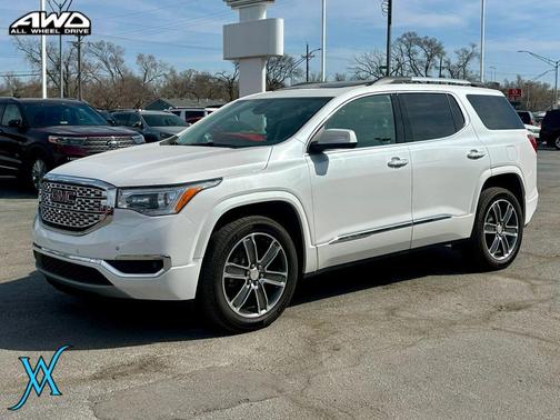 White 2019 GMC Acadia Denali