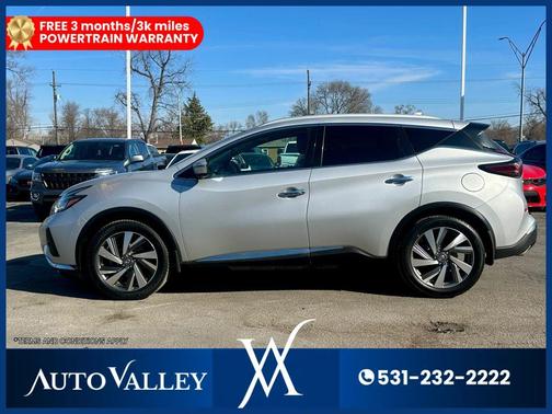 Brilliant Silver Metallic 2019 Nissan Murano SL