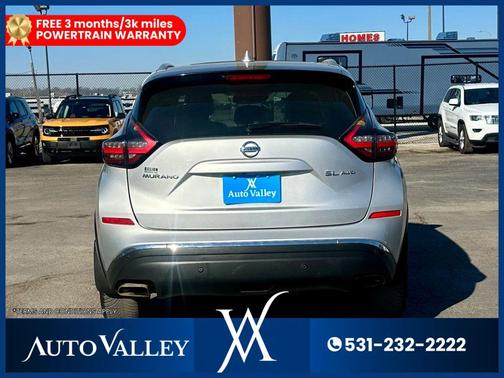 Brilliant Silver Metallic 2019 Nissan Murano SL