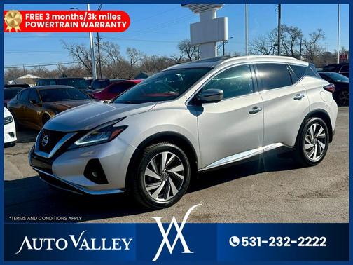 Brilliant Silver Metallic 2019 Nissan Murano SL