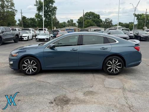 Lakeshore Blue Metallic 2024 Chevrolet Malibu FWD RS