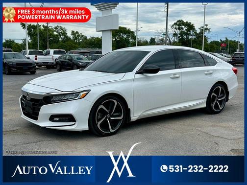 Platinum White Pearl 2021 Honda Accord Sport SE 1.5T