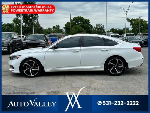 Platinum White Pearl 2021 Honda Accord Sport SE 1.5T