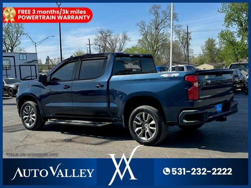 Northsky Blue Metallic 2021 Chevrolet Silverado 1500 RST