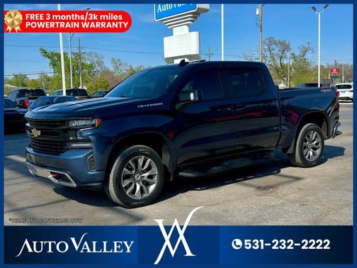 Northsky Blue Metallic 2021 Chevrolet Silverado 1500 RST