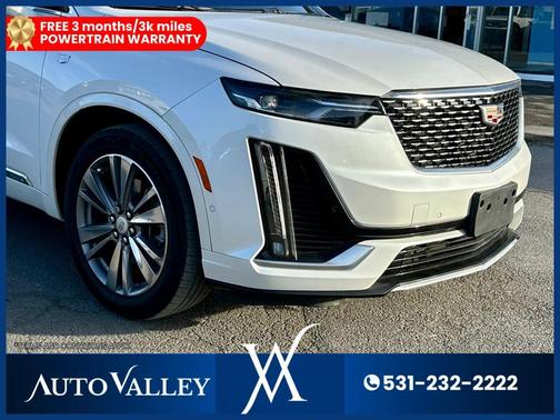 Crystal White Tricoat 2022 Cadillac XT6 Premium Luxury AWD